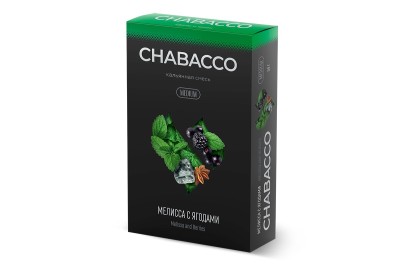 Chabacco Medium - Melissa and Berries (Чабакко Мелисса с ягодами) 50 гр.