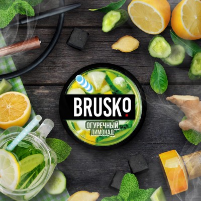 Brusko Strong - Огуречный лимонад 50 гр.