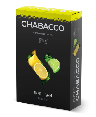 Chabacco Medium - Lemon-Lime (Чабакко Лимон-Лайм) 50 гр. 2.0