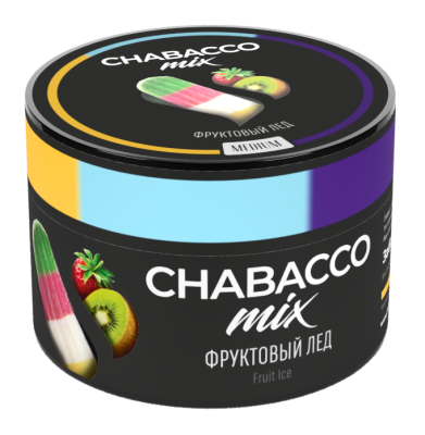 Chabacco Mix Medium - Fruit ice (Чабакко Фруктовый лед) 50 гр.