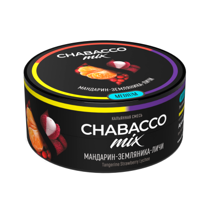 Chabacco Mix Medium - Tangerine Strawberry Lychee (Чабакко Мандарин-земляника-личи) 25 гр.