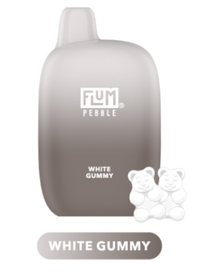 FLUM PEBBLE 6000 - White Gummy 20 mg